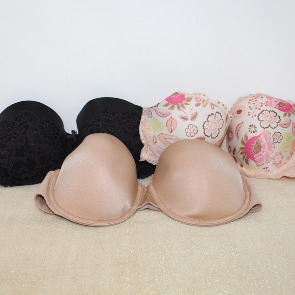 Victoria's Secret Other - Lot Victoria's Secret Bras Size 34D Strapless